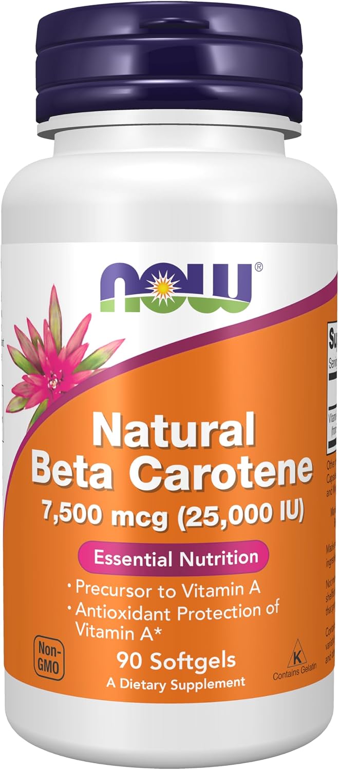 NOW Natural Beta-Carotene 25,000 IU