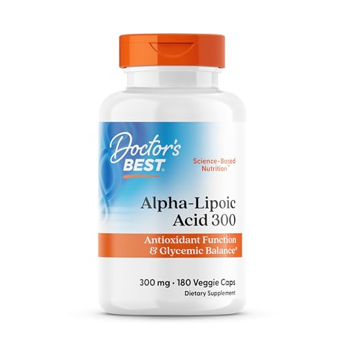 Doctor's Best alpha-lipoic acid 300 mg veg capsules