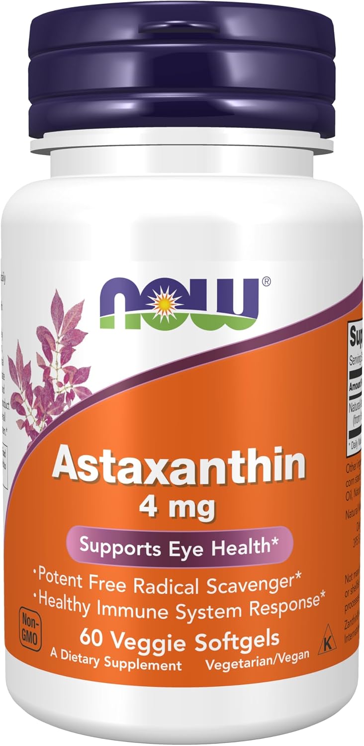 NOW Astaxanthin 4 mg