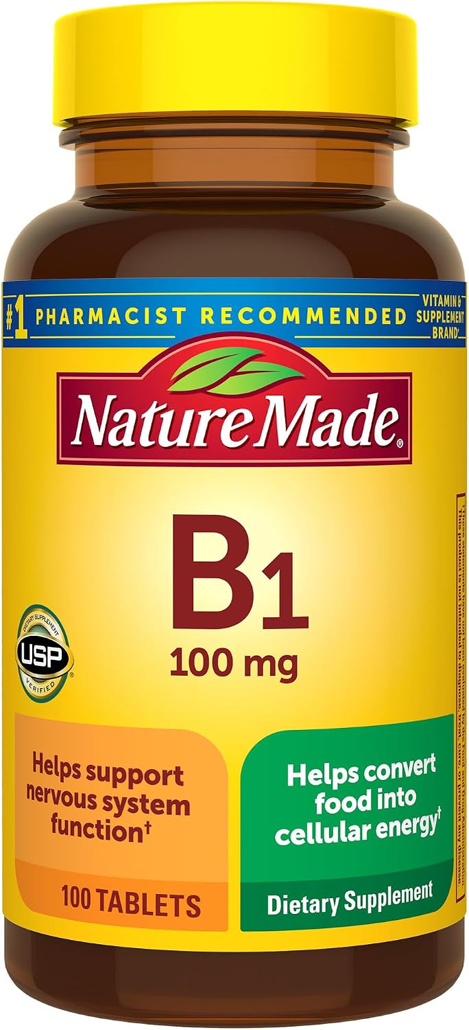 Nature Made Vitamin B1 100 mg
