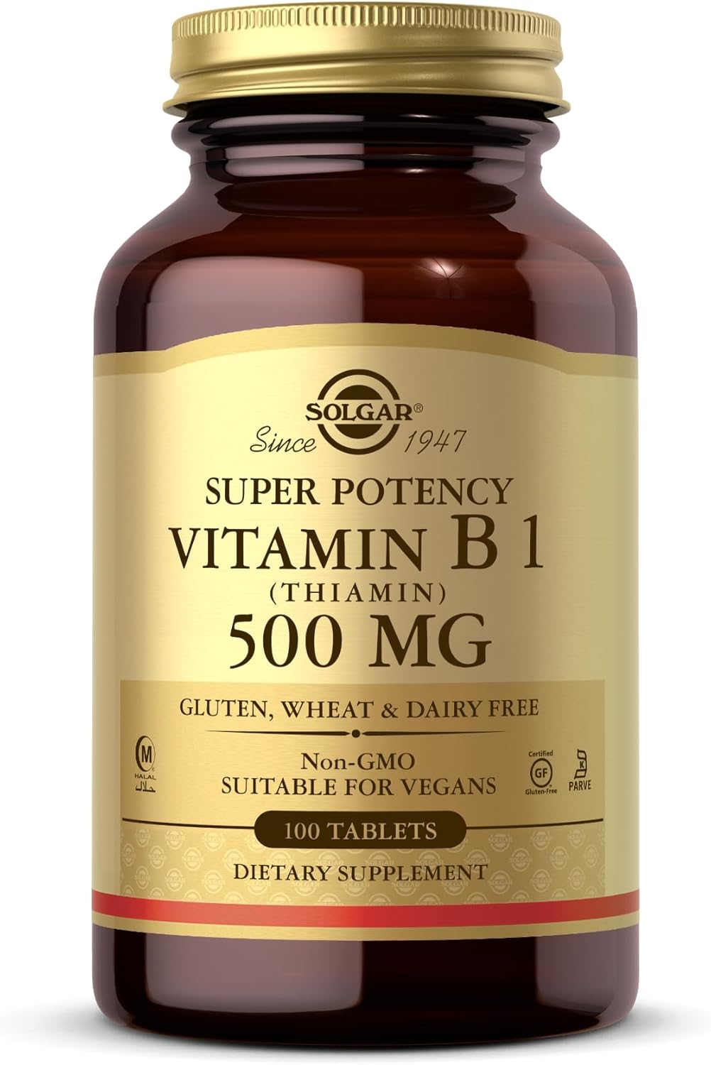 Solgar Vitamin B1 500 mg
