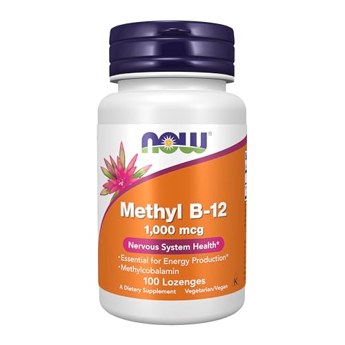 NOW Foods Methyl B-12 1000 mcg lozenges