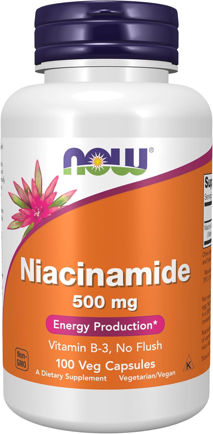 NOW Niacinamide 500 mg