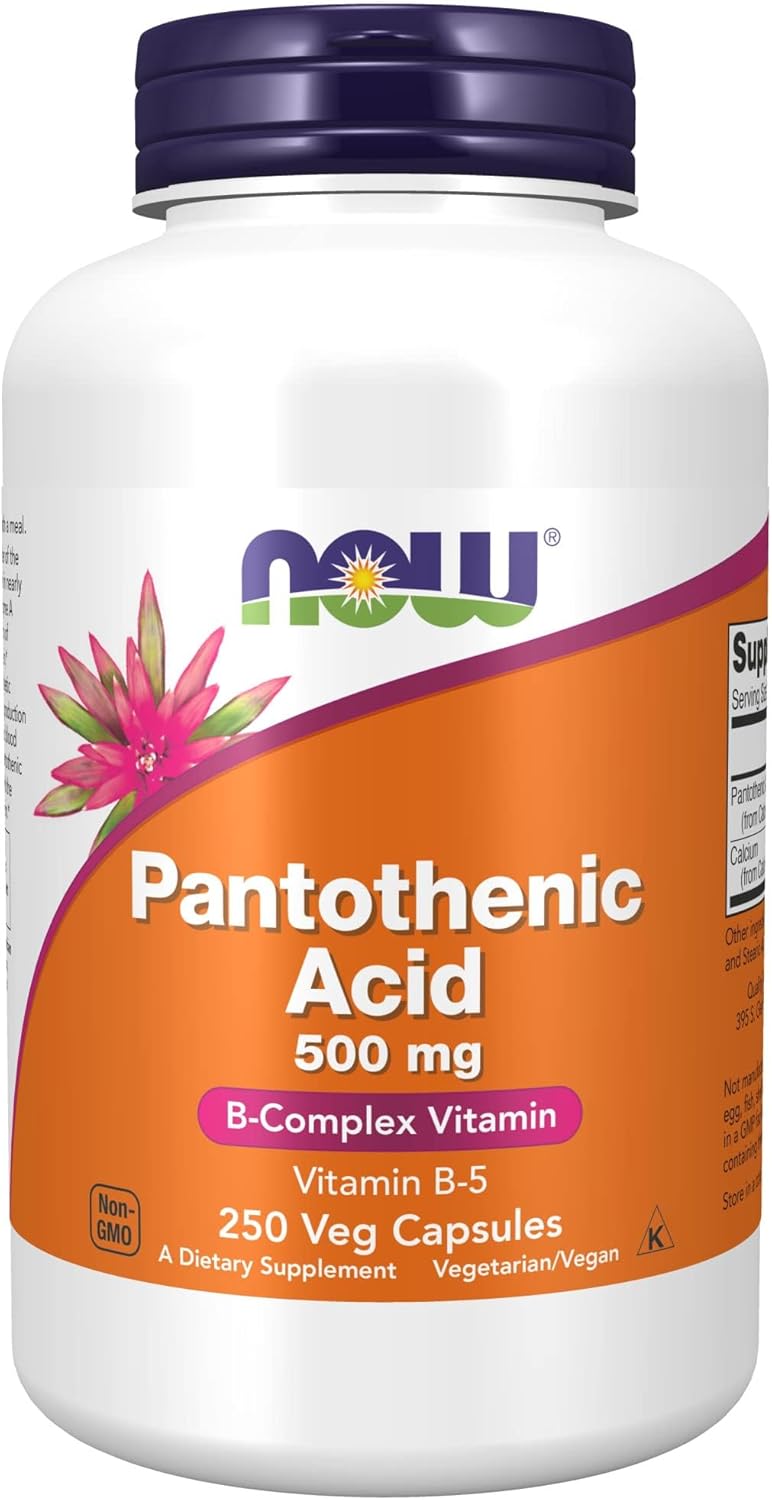 NOW Pantothenic Acid 500 mg (250 ct)