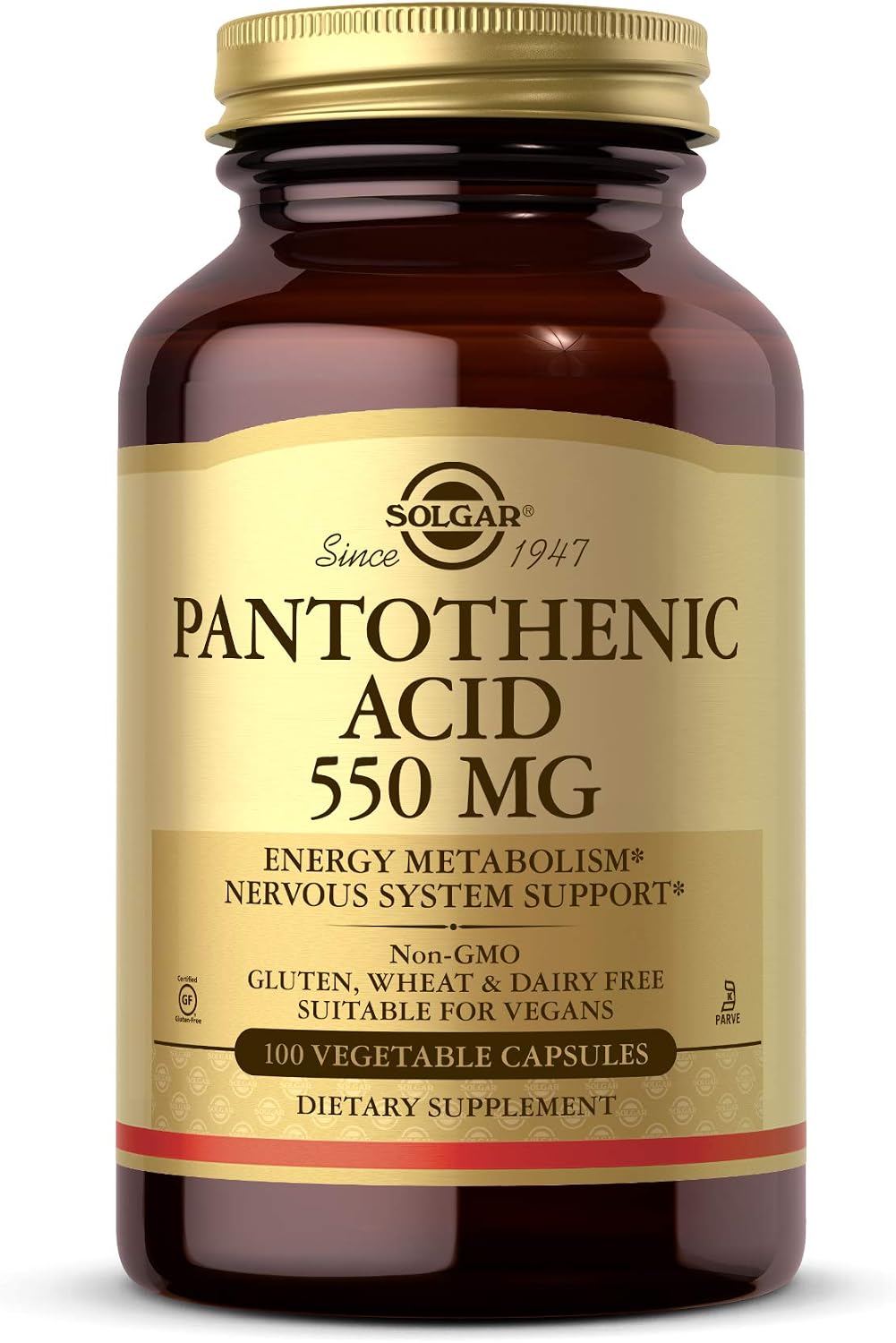 Solgar Pantothenic Acid 550 mg