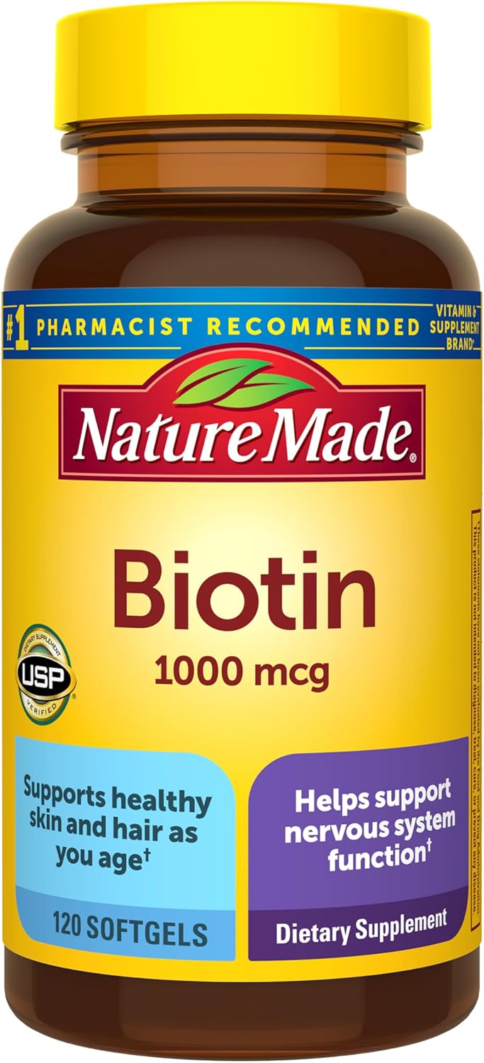 Nature Made Biotin 1,000 mcg