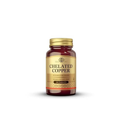 Solgar chelated copper tablets