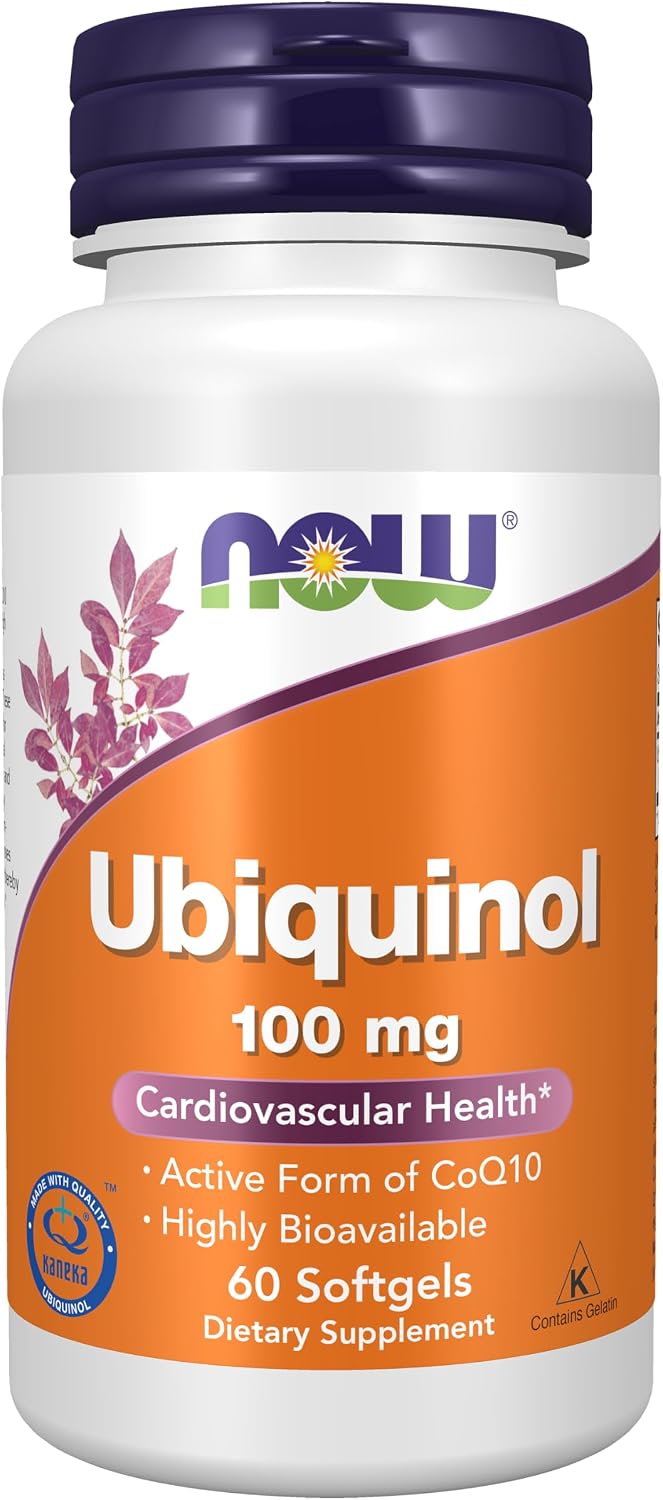 NOW Foods Ubiquinol 100 mg Kaneka softgels