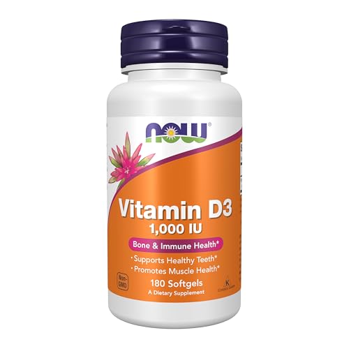 NOW Foods Vitamin D-3 1000 IU softgels