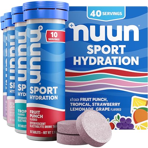 Nuun Sport hydration electrolyte tablets variety pack