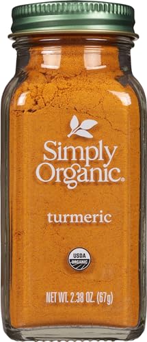 Simply Organic ground turmeric spice jar