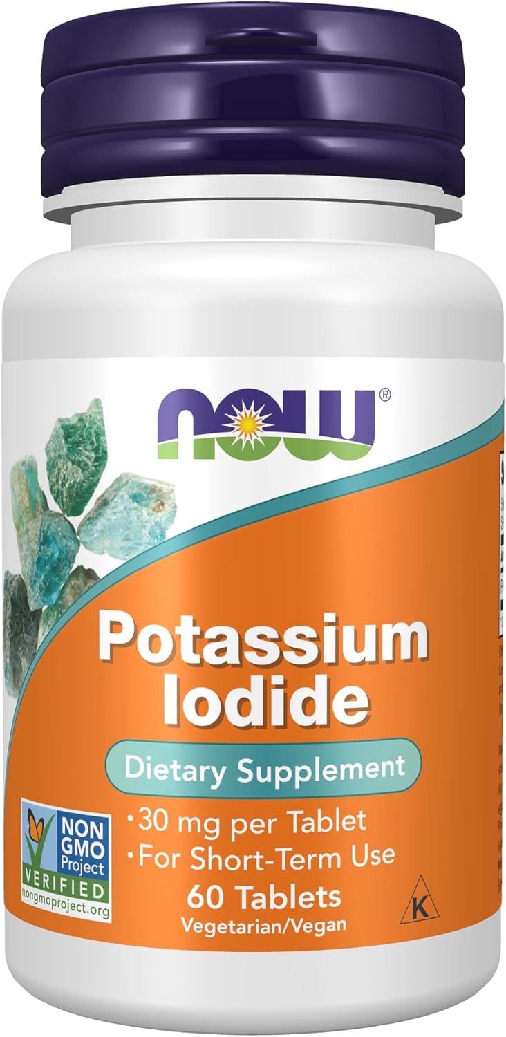 NOW Potassium Iodide 30 mg