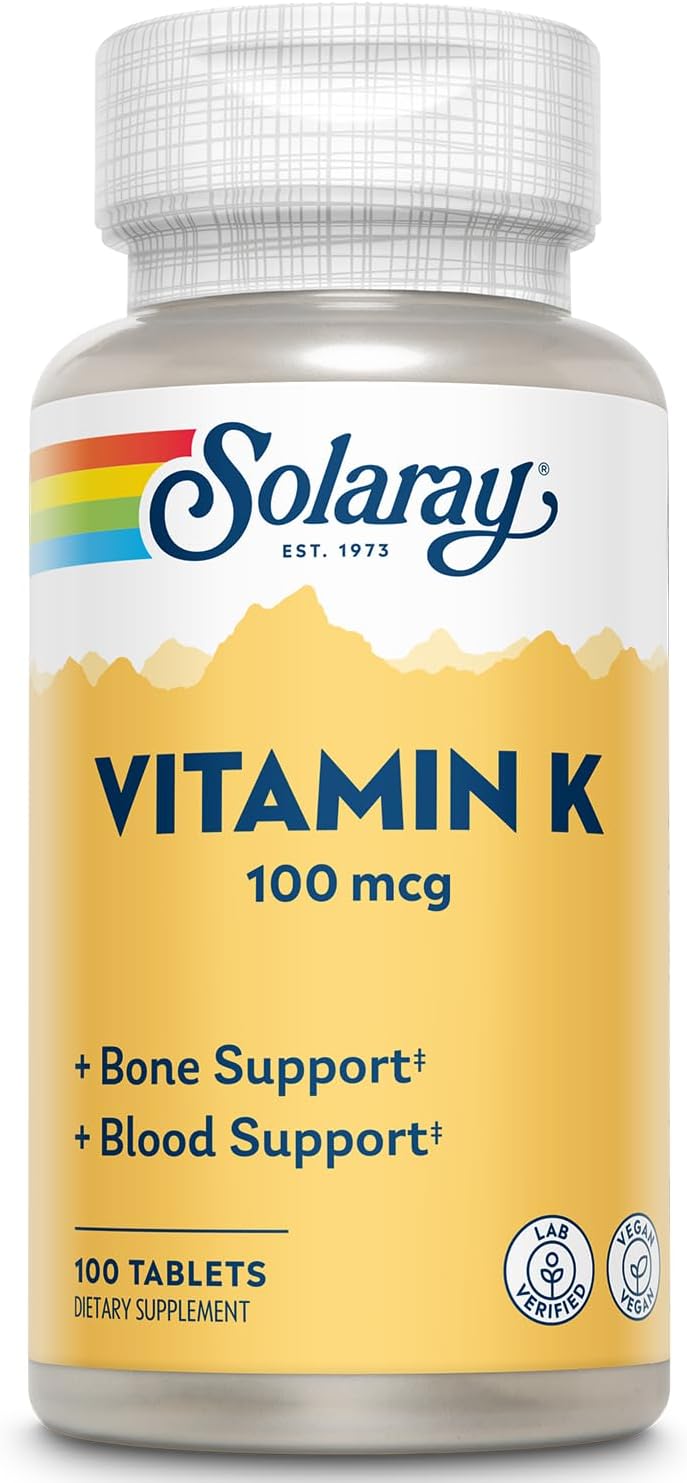 Solaray Vitamin K1 100 mcg