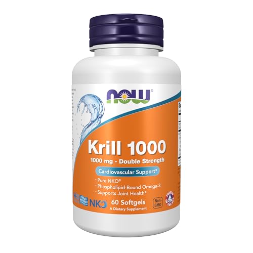 NOW Neptune Krill Oil 1000 mg Double Strength