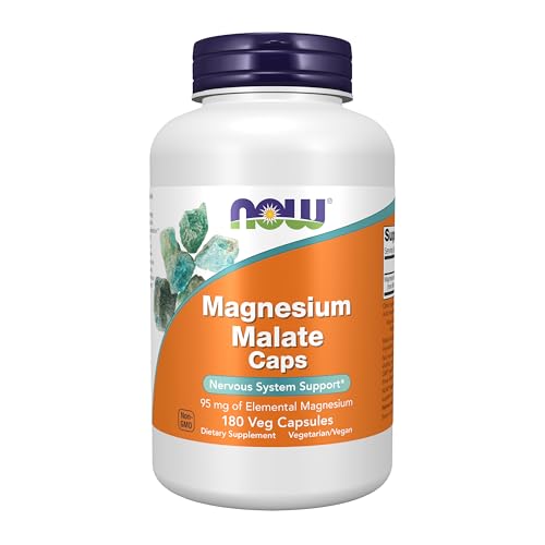 NOW Foods magnesium malate veg capsules