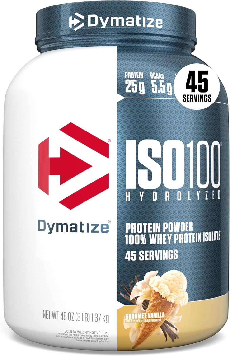 Dymatize ISO100 whey isolate protein powder