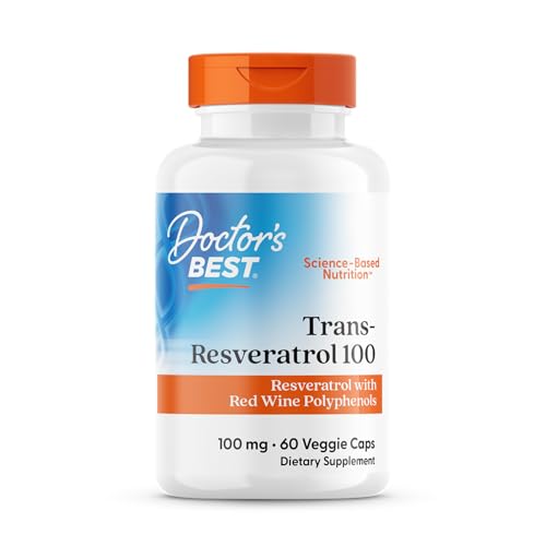 Doctor's Best Trans-Resveratrol 100 mg ResVinol modest lane