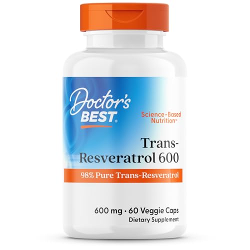Doctor's Best Trans-Resveratrol 600 mg caution lane