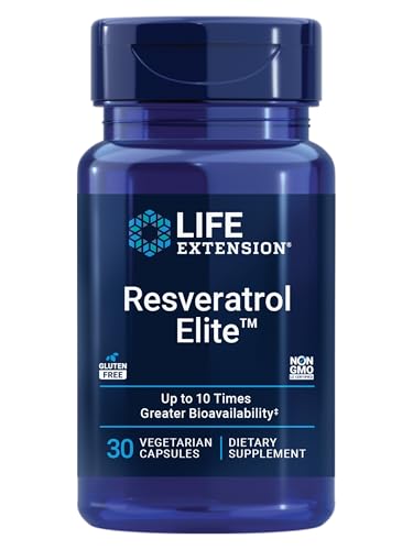 Life Extension Resveratrol Elite 30 mg trans-resveratrol hydrogel capsules