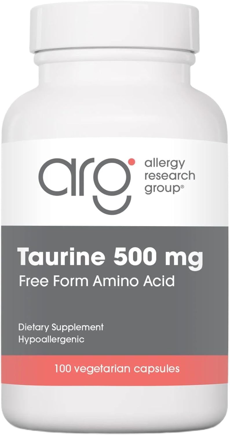 Nutricology Taurine 500 mg capsules modest lane