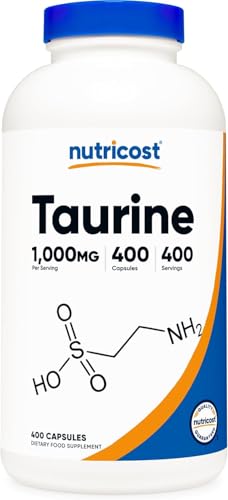 Nutricost Taurine 1000 mg caution lane
