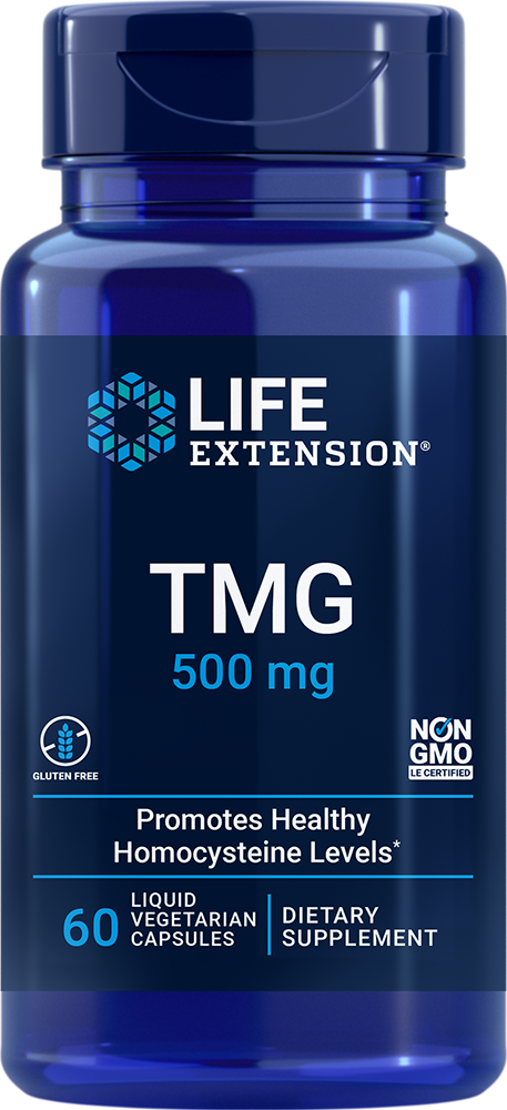 Life Extension TMG 500 mg liquid veg capsules