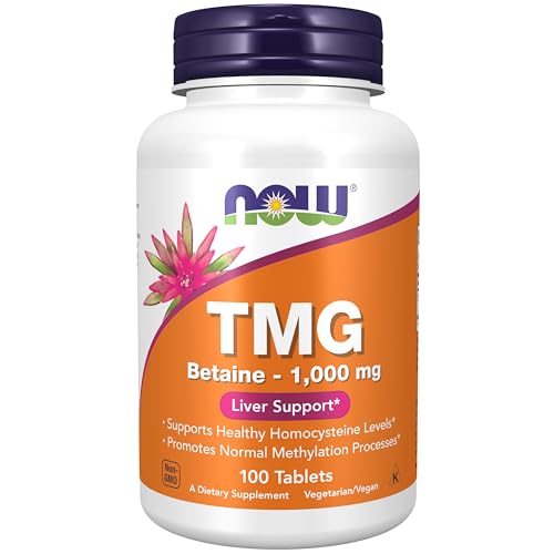 NOW TMG 1000 mg tablets caution lane